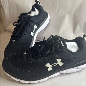 Under Armour Black Sneakers with White Logo
